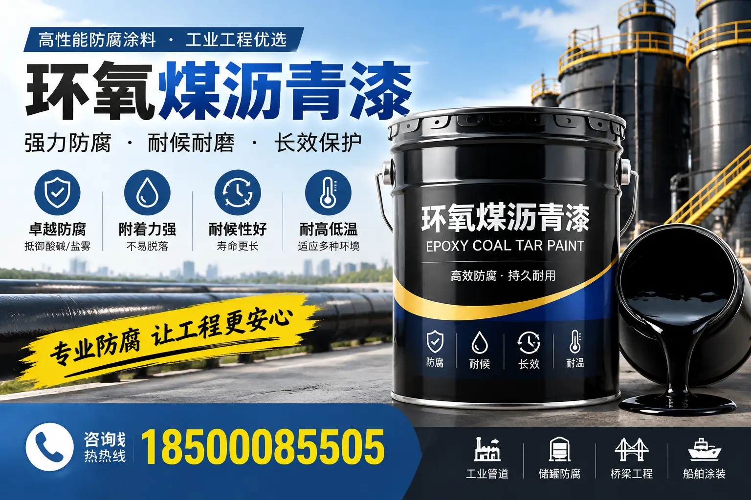 环氧煤沥青漆的施工方法与注意事项，确保在平顶山顺利完成